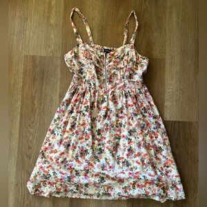 Torrid Multicolor Smocked Floral Dress SIZE 20